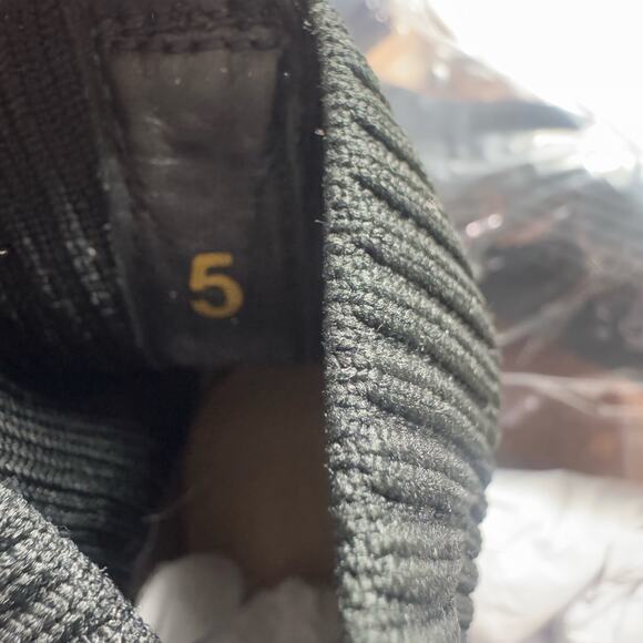 Everlane The High-Ankle Glove Black Boot In ReKnit Women's Size 5 NWOT - Picture 12 of 12